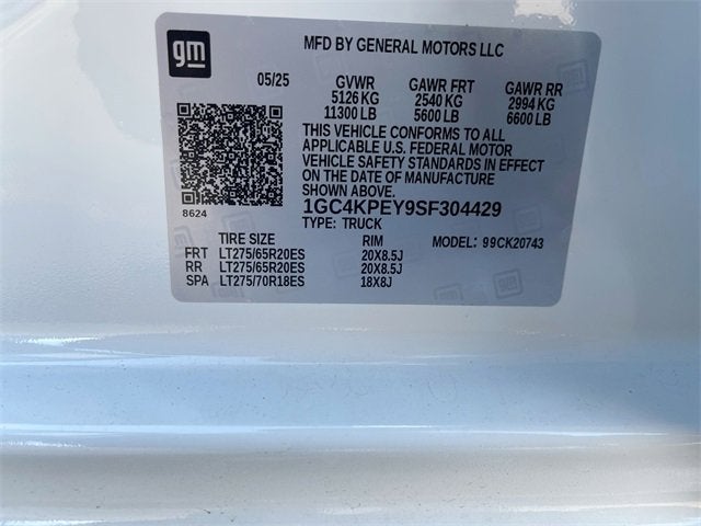 2025 Chevrolet Silverado 2500 HD LTZ