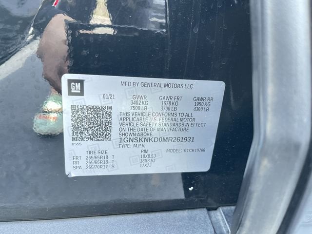 2021 Chevrolet Tahoe LT