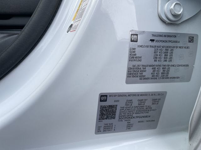 2023 Chevrolet Silverado 1500 LT (2FL)