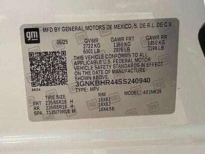 2025 Chevrolet Blazer AWD 2LT