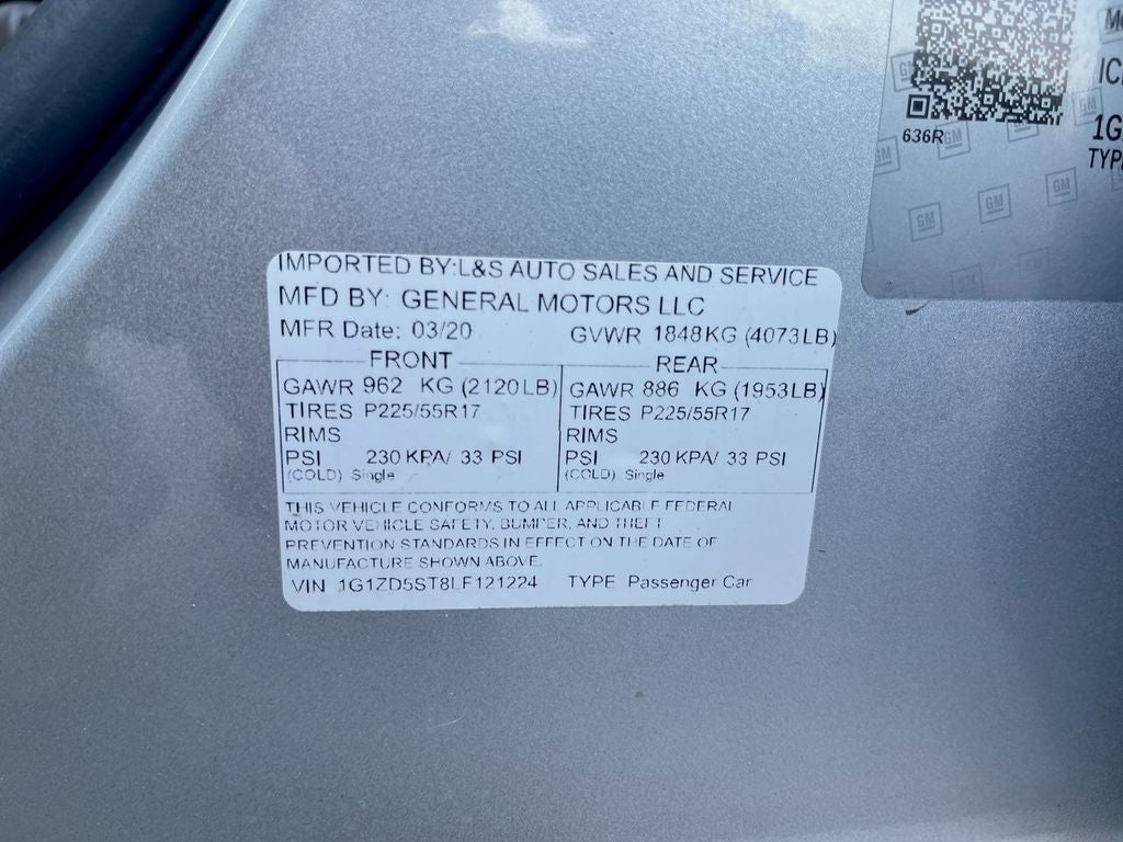 2020 Chevrolet Malibu LT