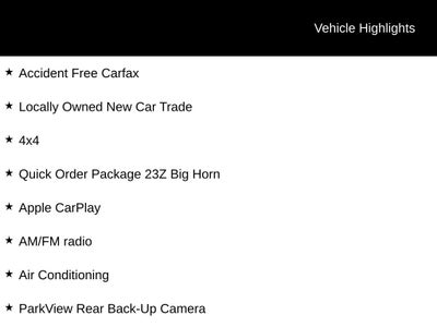 2025 RAM 1500 Big Horn/Lone Star