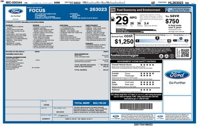 2017 Ford Focus SEL