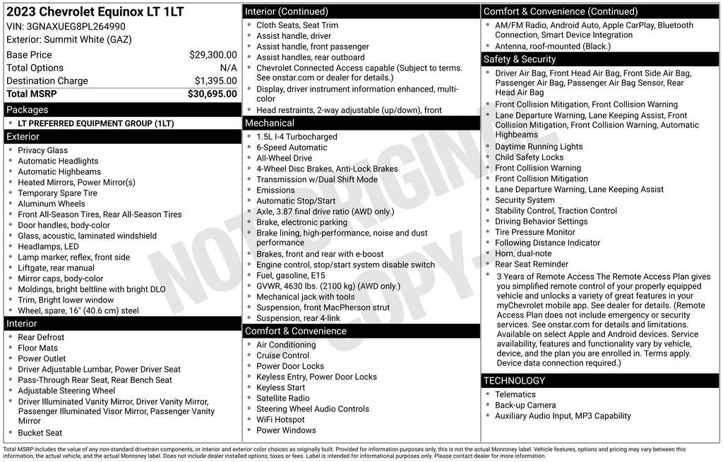 2023 Chevrolet Equinox LT