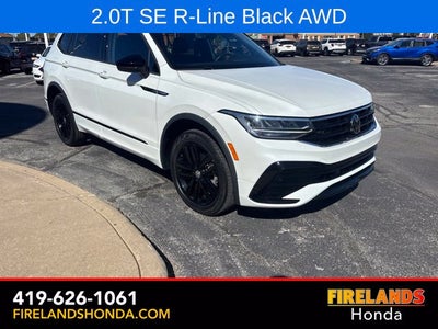 2022 Volkswagen Tiguan 2.0T SE R-Line Black