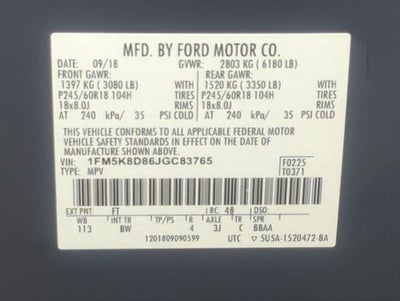 2018 Ford Explorer XLT