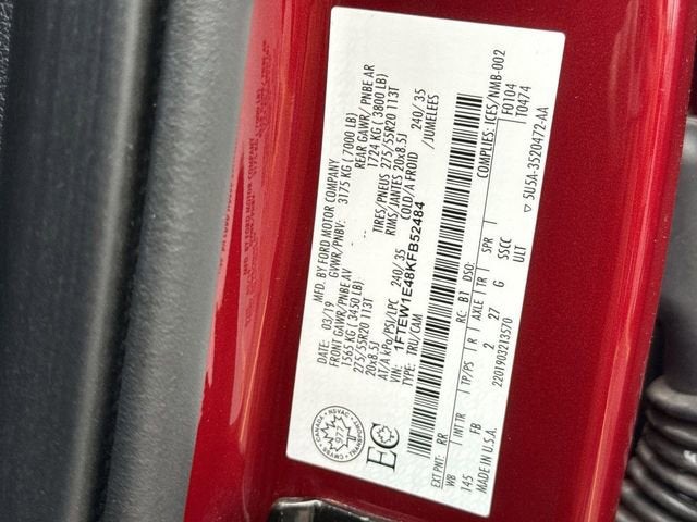 2019 Ford F-150 XL