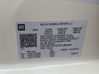 2026 Chevrolet Silverado 2500 HD ZR2