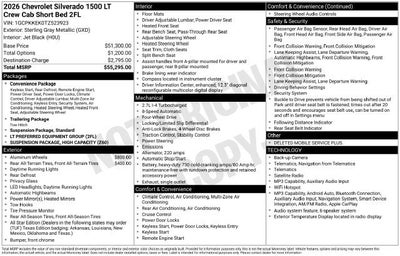 2026 Chevrolet Silverado 1500 LT (2FL)
