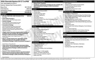 2026 Chevrolet Equinox EV LT
