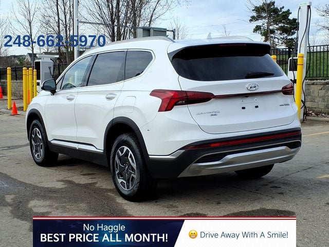 2021 Hyundai Santa Fe Hybrid Blue