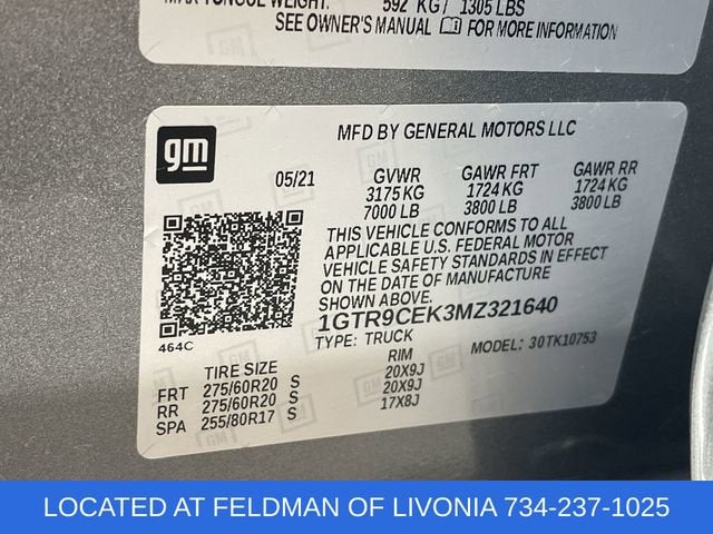 2021 GMC Sierra 1500 Elevation