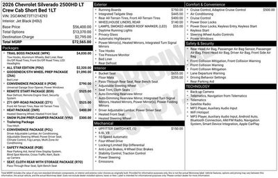 2026 Chevrolet Silverado 2500 HD LT