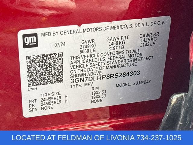 2024 Chevrolet Equinox EV 2LT