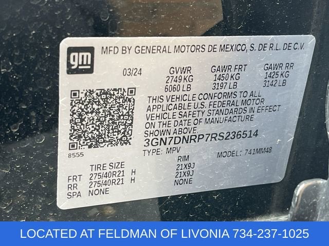 2024 Chevrolet Equinox EV RS