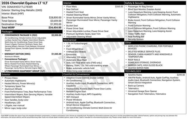 2026 Chevrolet Equinox LT