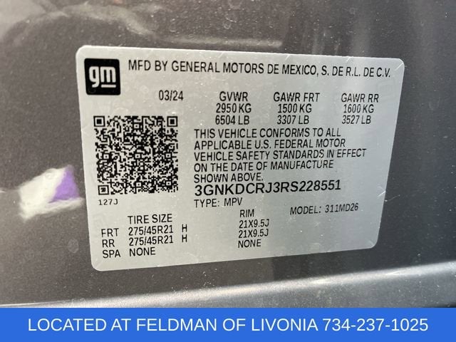 2024 Chevrolet Blazer EV RS