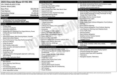 2025 Chevrolet Blazer EV RS