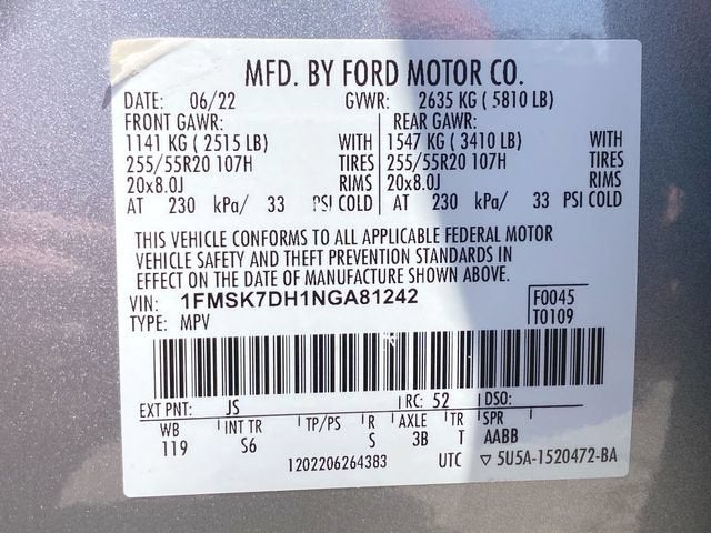 2022 Ford Explorer XLT