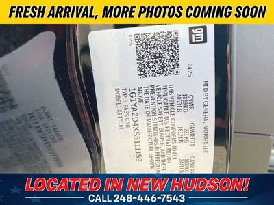 2025 Chevrolet Corvette Stingray 1LT