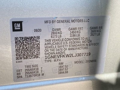 2020 Chevrolet Traverse LS