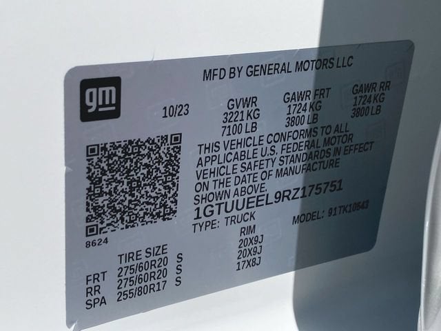 2024 GMC Sierra 1500 AT4