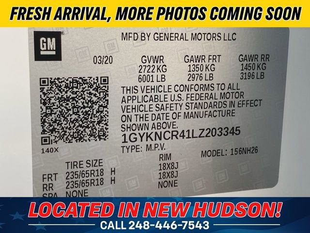 2020 Cadillac XT5 Premium Luxury FWD