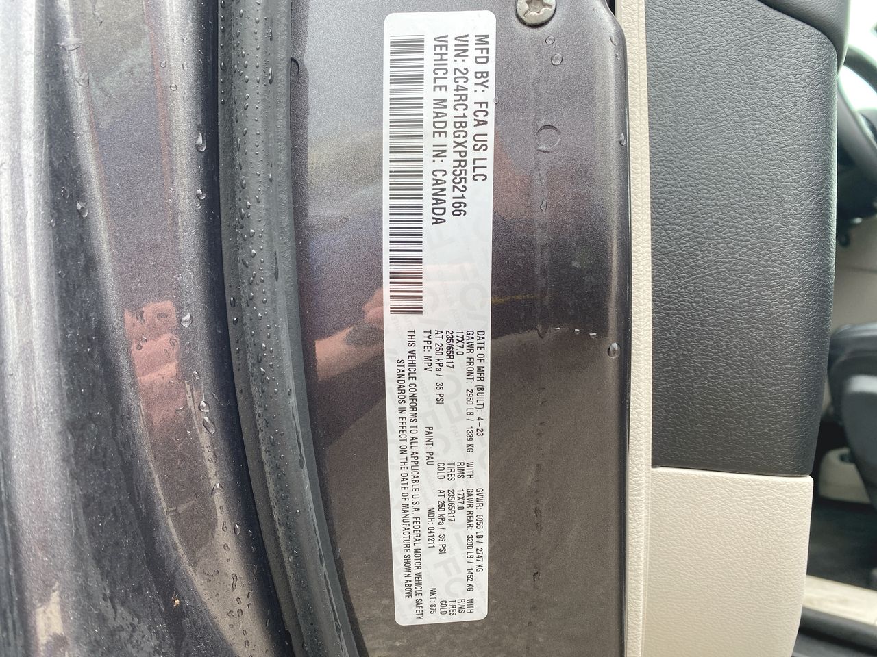 2023 Chrysler Pacifica Touring L