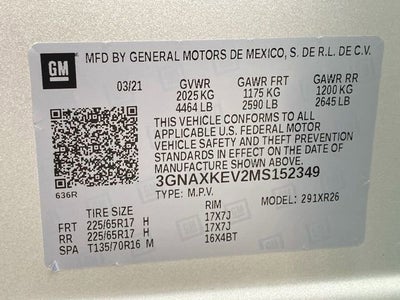 2021 Chevrolet Equinox LT