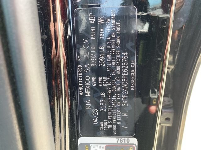 2023 Kia Forte LXS
