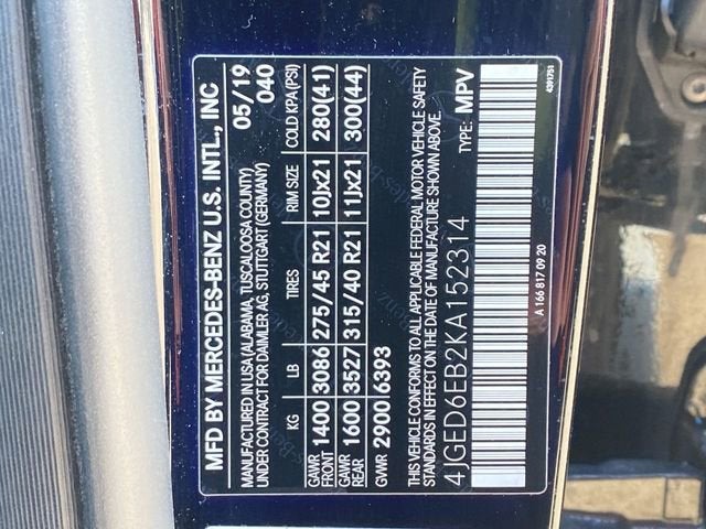 2019 Mercedes-Benz AMG® GLE 43 Coupe 4MATIC®