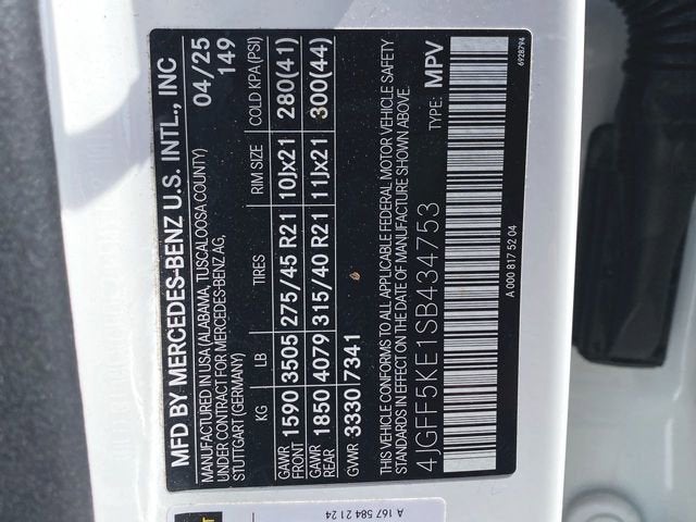 2025 Mercedes-Benz GLS GLS 450