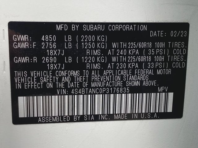 2023 Subaru Outback Limited