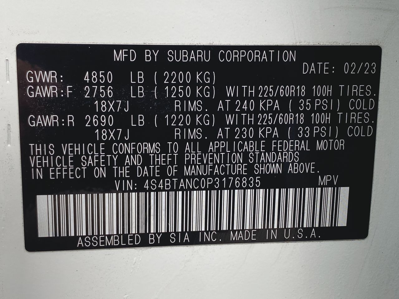 2023 Subaru Outback Limited