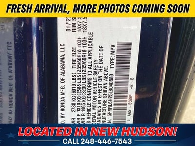2020 Honda Odyssey LX