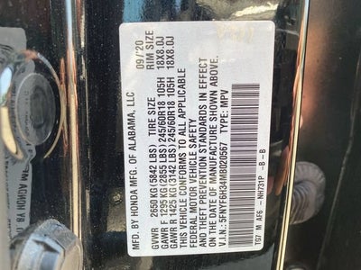 2021 Honda Pilot AWD EX