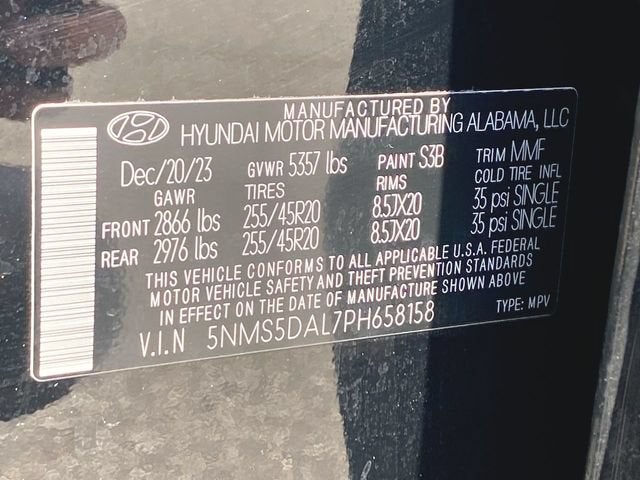 2023 Hyundai Santa Fe Calligraphy
