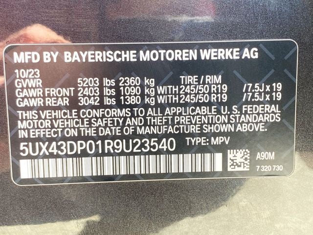 2024 BMW X3 sDrive30i