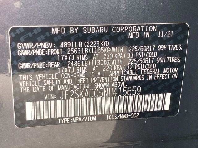 2022 Subaru Forester Premium