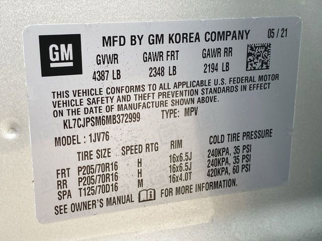 2021 Chevrolet Trax LT