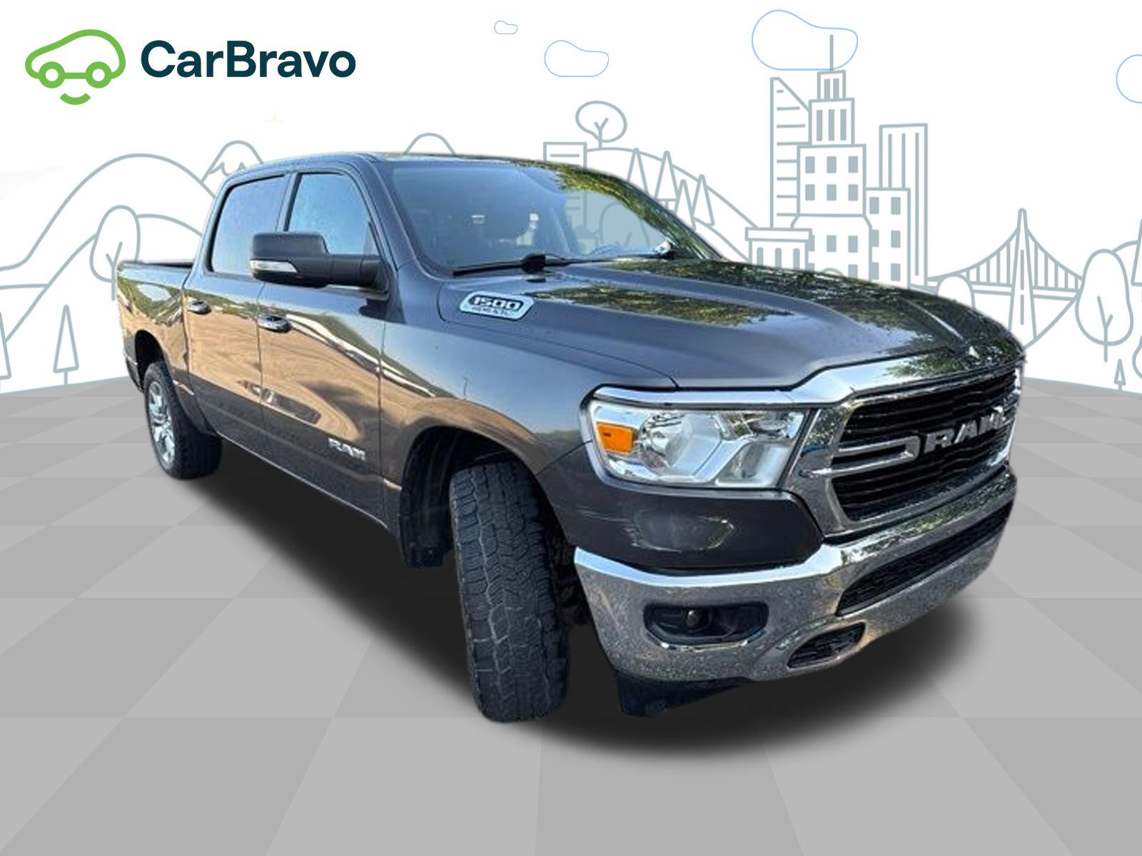 2020 RAM 1500 Big Horn Crew Cab 4x4 5'7" Box