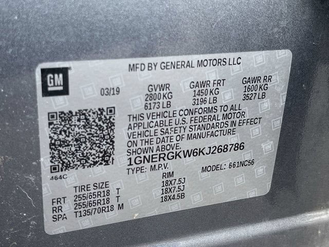 2019 Chevrolet Traverse LT Cloth