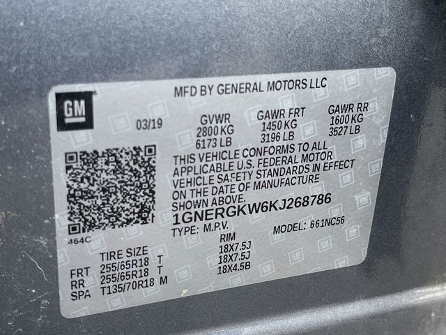 2019 Chevrolet Traverse LT Cloth