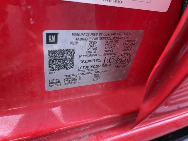 2019 GMC Sierra 1500 Elevation