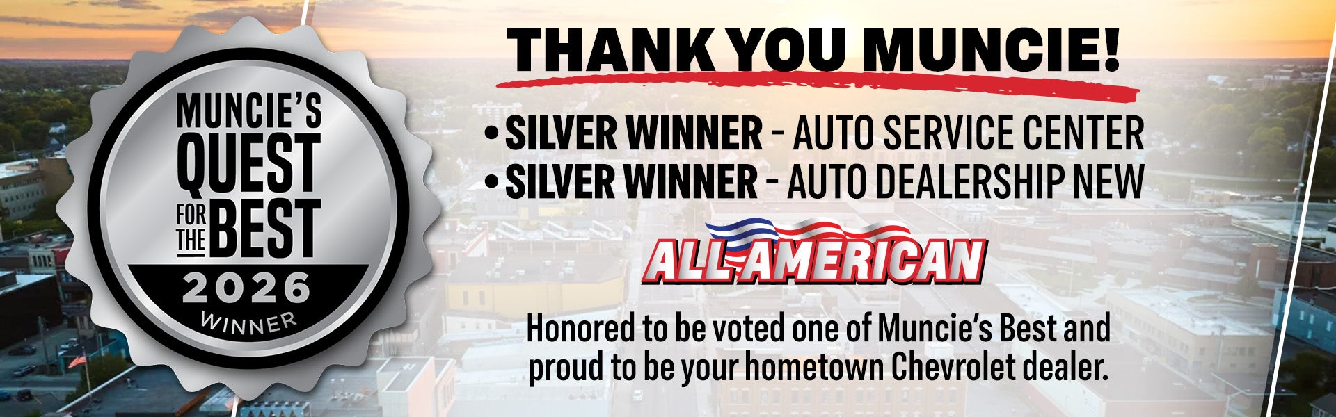 Thank you Muncie!